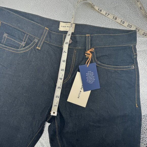 NWT Simon Miller W003 Como indigo slim boyfriend jeans raw hem - Picture 8 of 12